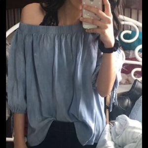 Off the shoulder top